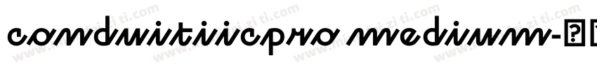 conduitiicpro medium字体转换